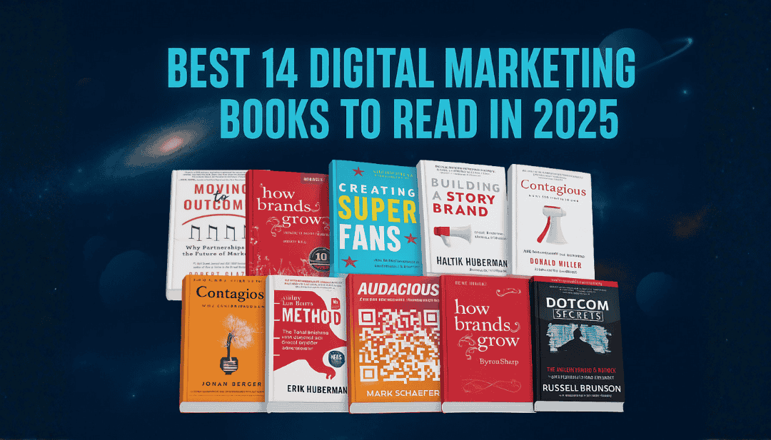 Best 14 Digital Marketing Books to Read in 2025