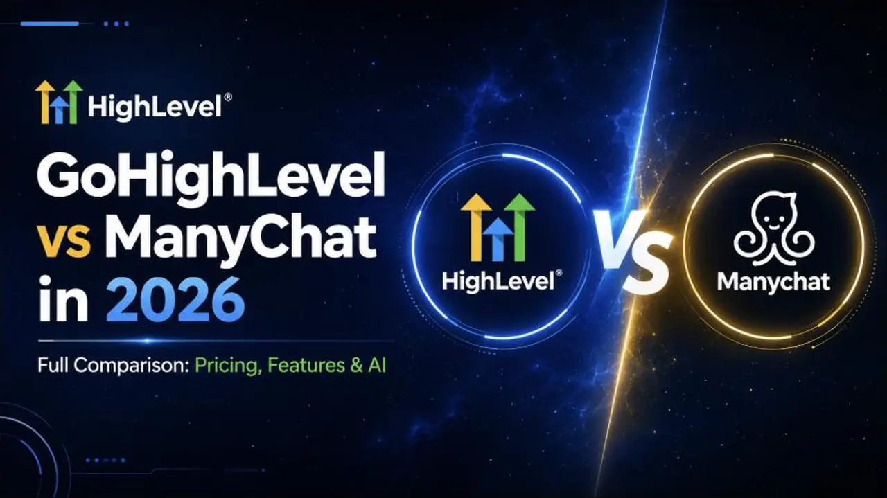 GoHighLevel vs ManyChat 2026 comparison
