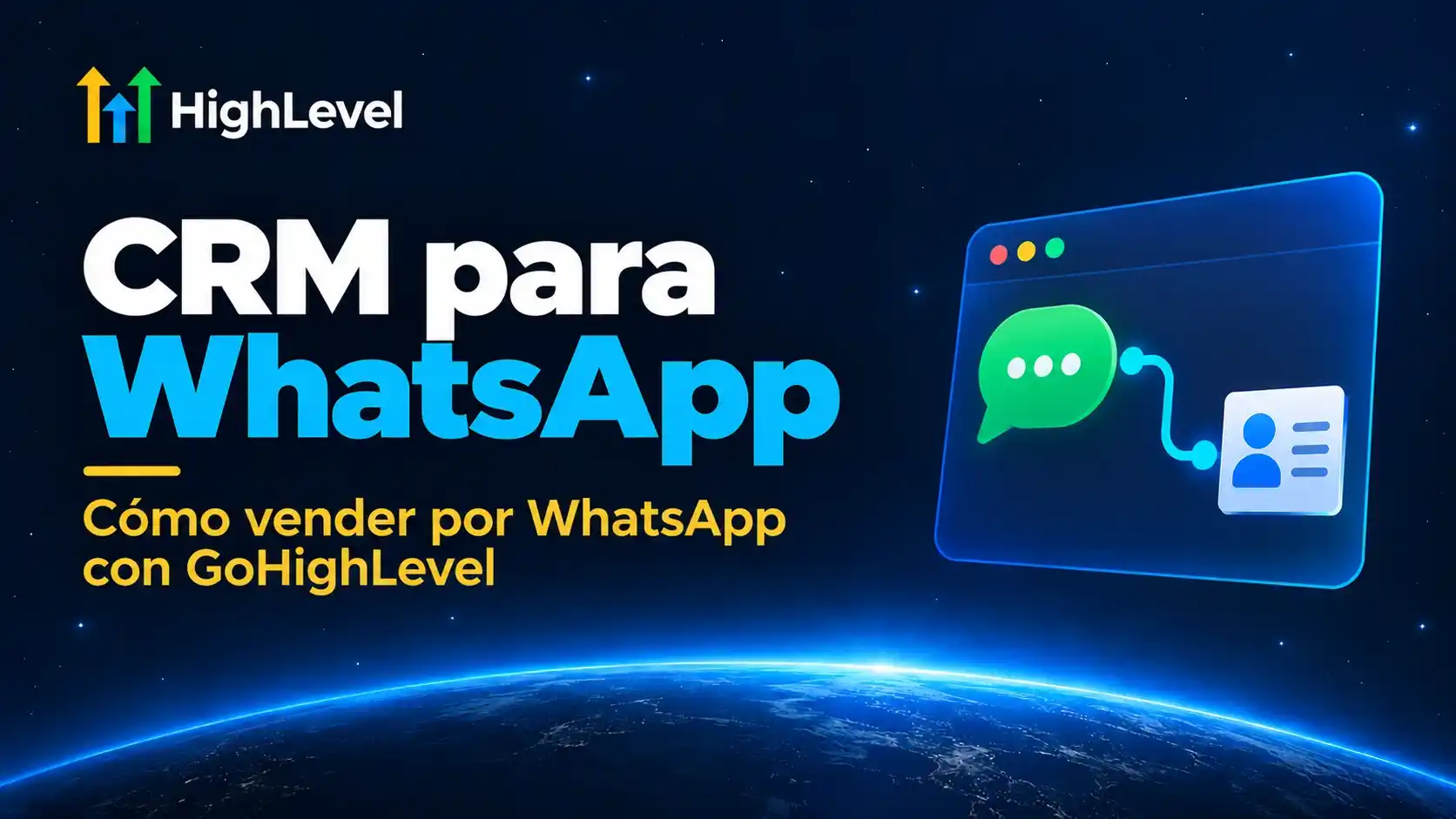 CRM para WhatsApp: cómo vender por WhatsApp con GoHighLevel