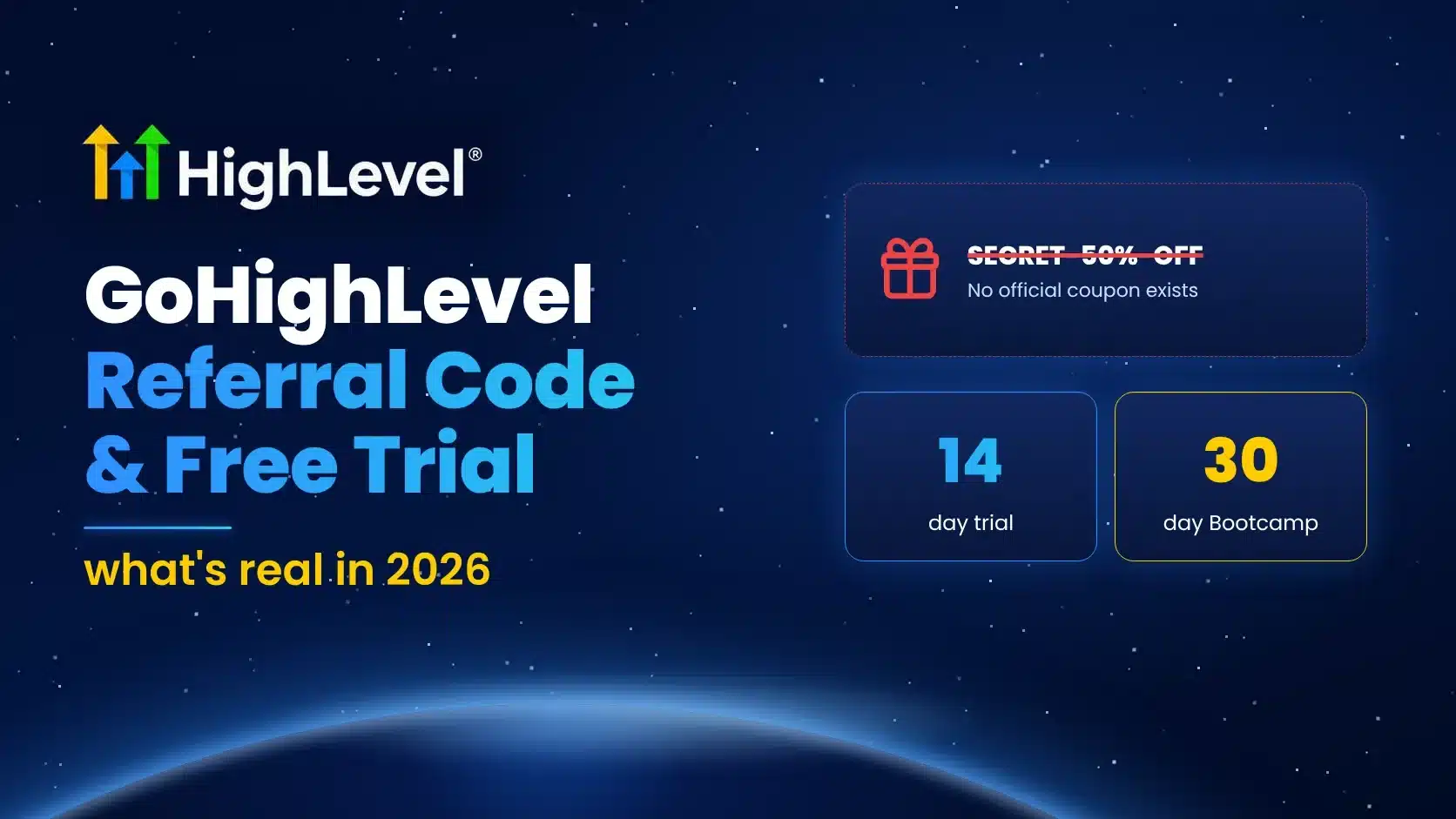 GoHighLevel referral code and free trial explained