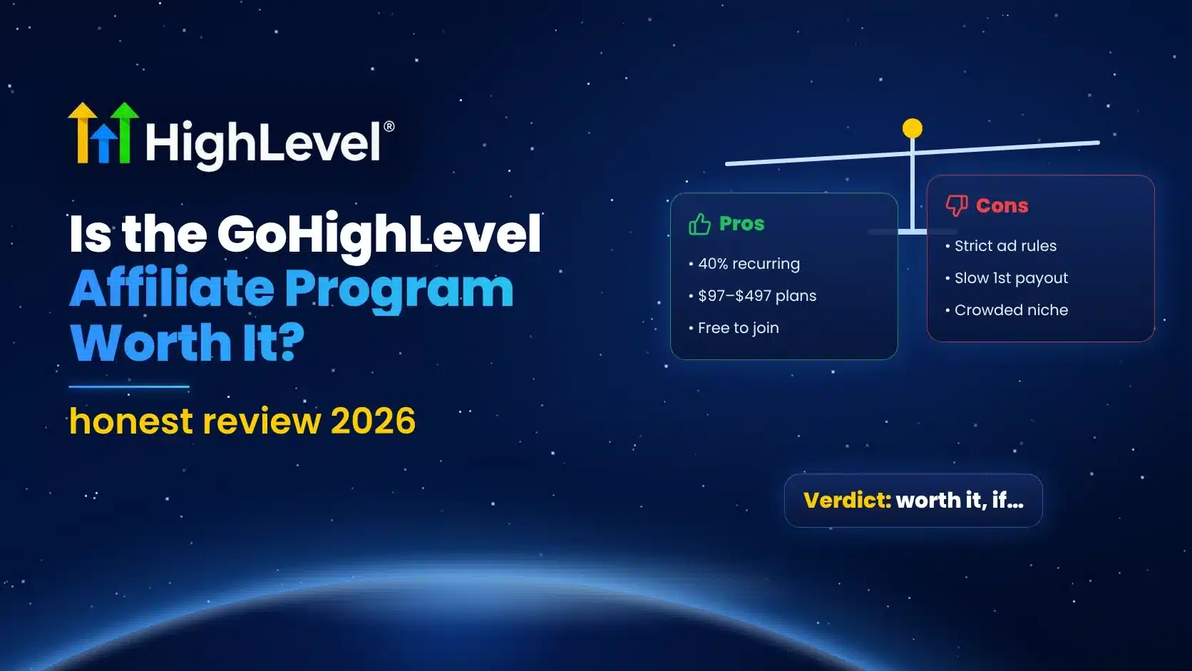 Is the GoHighLevel affiliate program worth it - honest review