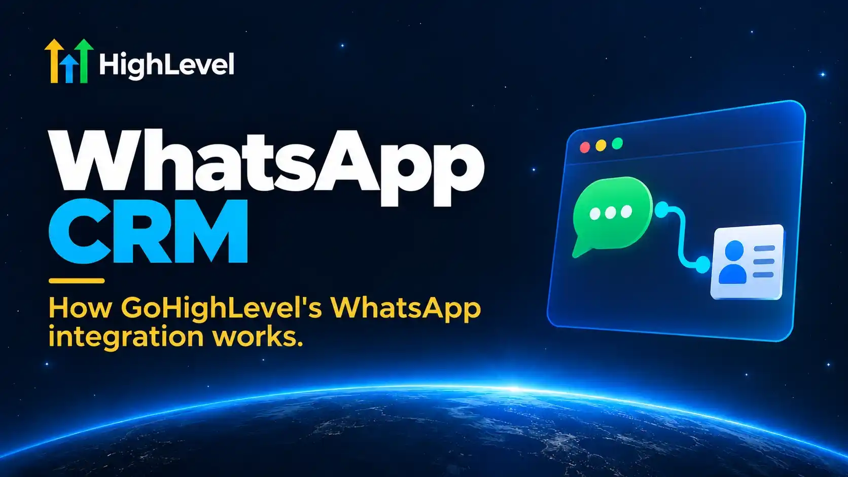 WhatsApp CRM: how GoHighLevel’s WhatsApp integration works